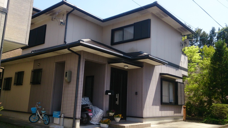 田辺市E様邸 外壁塗装施工例｜ツートンカラーで印象一新