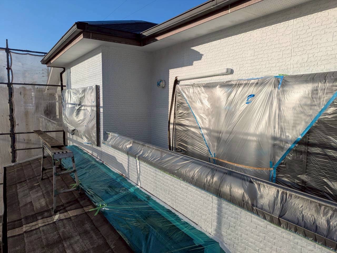 田辺市 屋根・外壁塗装 下塗り工程⑤