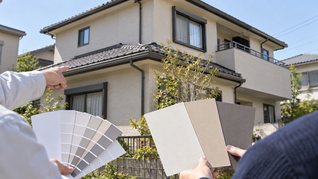 田辺市で外壁塗装の色選びに迷ったら｜後悔しにくい色の決め方